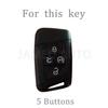 Key Case Fob for VW Golf Polo Tiguan Atlas for Skoda Superb Kodiaq Octavia Karoq for SEAT Ateca Leon 5 Buttons Cover Key Chains