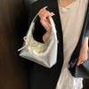 French Style Bow Carrying Small Handbag for Women, New Korean Version Crossbody Bag, Fashionable Commuting Shoulder Bags
