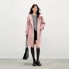 Qiusui Yiren College Style Lamb Wool Toggle Coat
