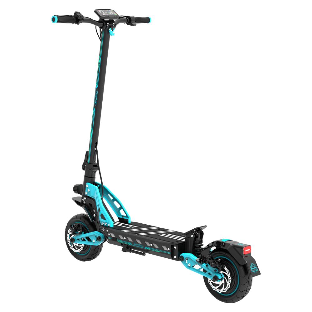 DRIVETRON DT10 10" Off-Road Electric Scooter 1200W*2 Dual Motor 52V 20.8Ah Battery