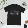 1970 Black Mustang Muscle Car Owner Gift Short-Sleeve Unisex T-Shirt