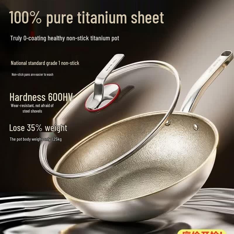 Cooker King Tairui 32cm Titanium Wok