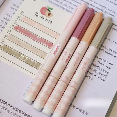 4 teile/satz Malerei Graffiti Marker Stift für Studenten Süße Koreanische Mode Farbverlauf Sammelalbum Journal Stift DIY Decor Lackstift