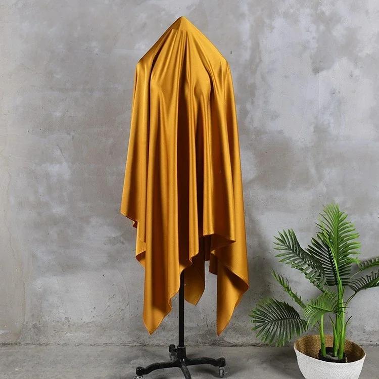 100x150cm Acetate Satin Fabric Double-sided Solid Color Glossy Smooth Skirt Strap Imitation Silk Cloth Apparel for Diy Sewing