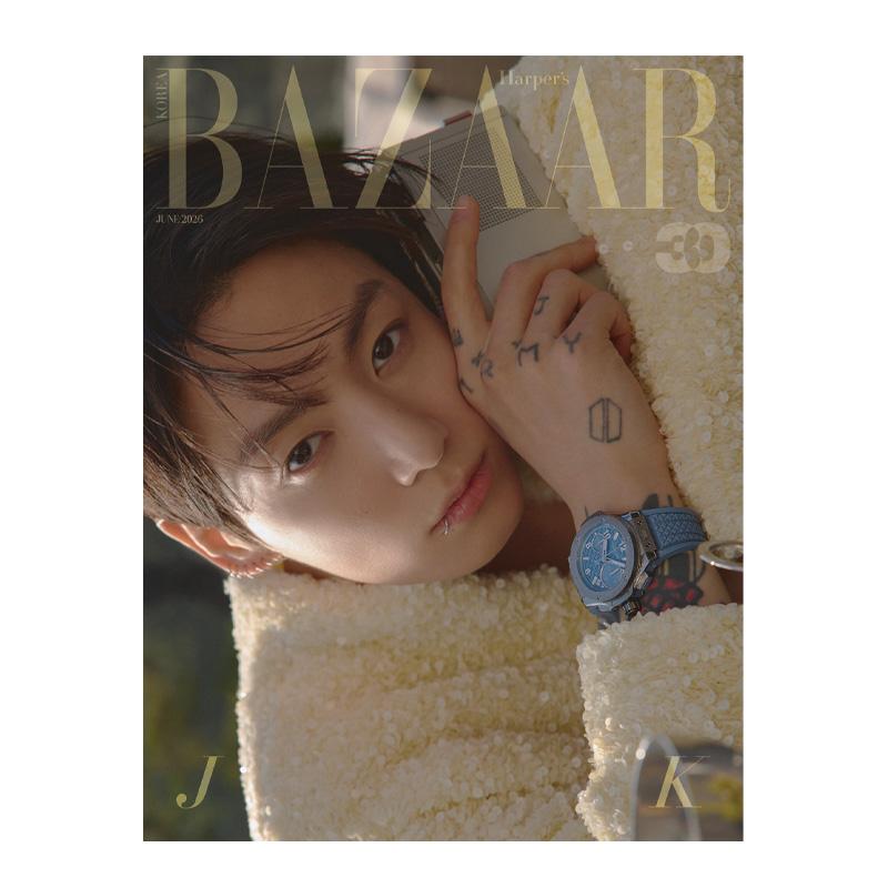 [ПРЕДЗАКАЗ] Журнал Bazaar Korea Июнь 2026 Обложка с Чонгуком A Type