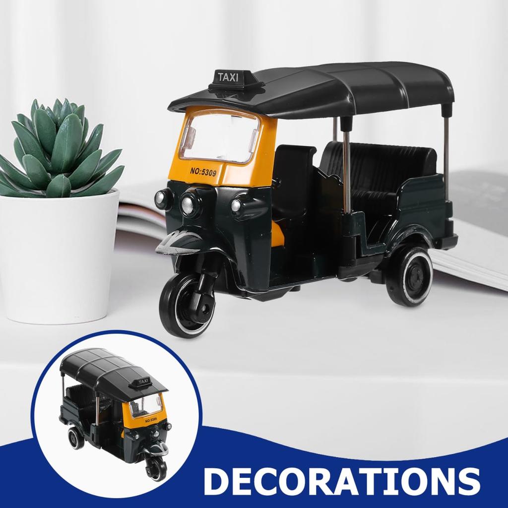 Alasum Model Tricycle Miniature Classic Car Decorative Birthday Christmas Gift Car, Toy, Children's Ornament, Figurine, Gift,