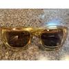 Used FENDI Sunglasses Clear Brown