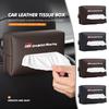 For PU Leather Car Tissue Box Paper Towel Storage Bag Auto Accessories Chr Corolla Camry Rav4 Yaris Hilux Prius Avensis