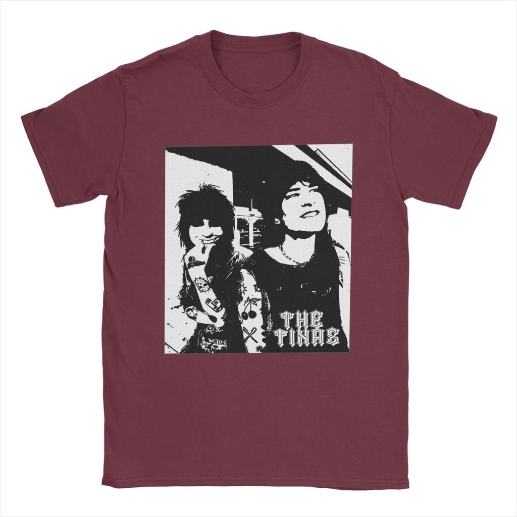 Jake Webber Johnnie Guilbert The Tinas T Shirts for Men Cotton Vintage T-Shirts Round Neck Tees Short Sleeve Clothes Summer