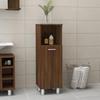 VidaXL Bathroom Cabinet Brown Oak 30x30x95 Cm Engineered Wood 815608