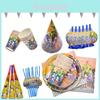 Dragon Ball Z Theme Party Decor Supplies Tableware For Vibrant Birthday Celebrations