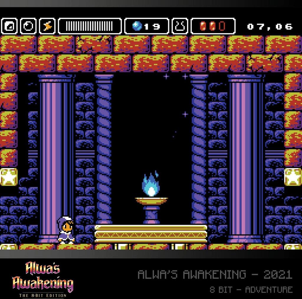Evercade Alwa's Awakening / Cathedral Dual Cartridge