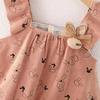 2023 Cute Rabbit Three-Piece Set for Baby Girls - Trendy Spring & Autumn Korean Fashion
