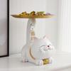 Cat-Shaped Candy Dish: Reception, Snack, and Fruit Tray for Living Rooms