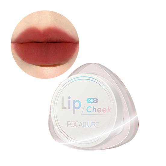 Dual-Use High Saturation Lip Clay Velvet Cheek Mud Pigment for Beauty