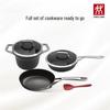 Zwilling 4-Piece Cookware Set with Silicone Spatula