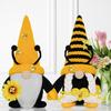 Bee Festival Sunflower Old Man Doll Ornament