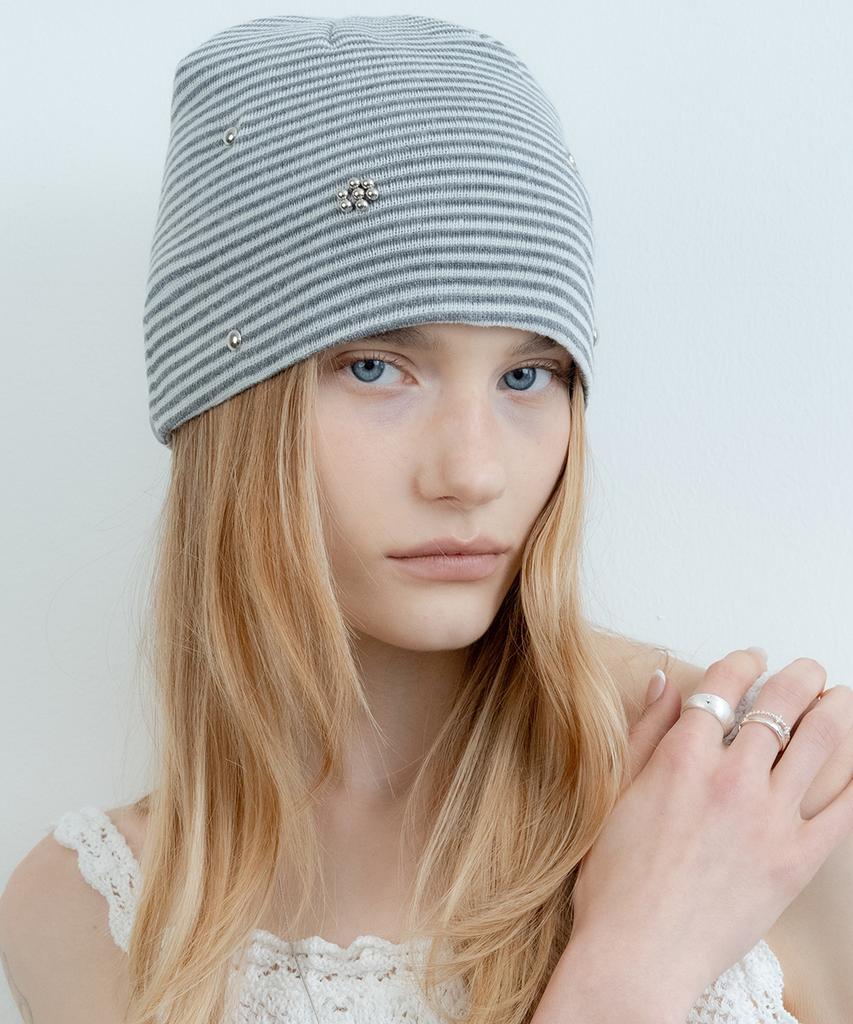 Jenadu Moon Flower Beanie_Gray