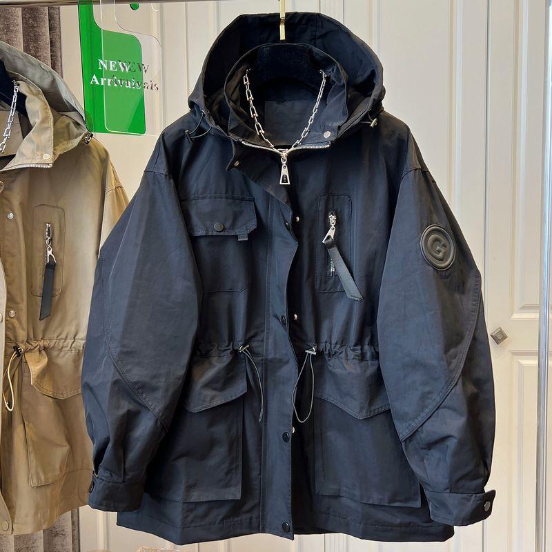 

KMI Механический стиль Спортивная женская куртка Походная кулиска Black M