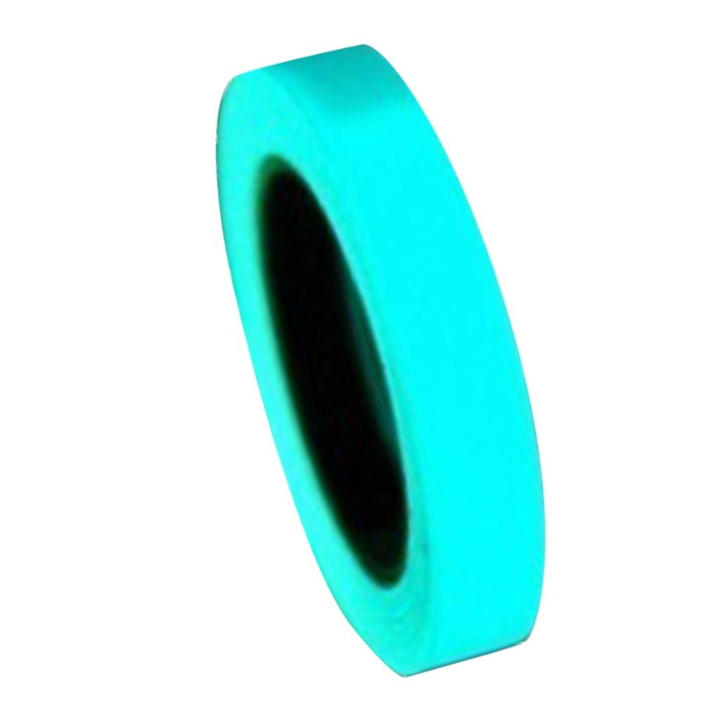 Glow in The Dark Tape 0.6in X 9.8ft Self Adhesive Luminous Sticker for Stair Walkway Skirting Board