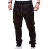 Men Fashion  Color Overalls Casual Pocket Sport Work Casual Trouser Pants
