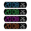 Multifunctional LED Digital Alarm Clock with Jump Second Date Temperature Display and Countdown for Bedroom Living Room