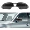 Carbon Fiber Side Mirror Cover Caps Carbon Fiber Pattern Rear View Mirror Housing Replacement for BMW E90 E91 E92 E93 PRE-LCI M3 Style