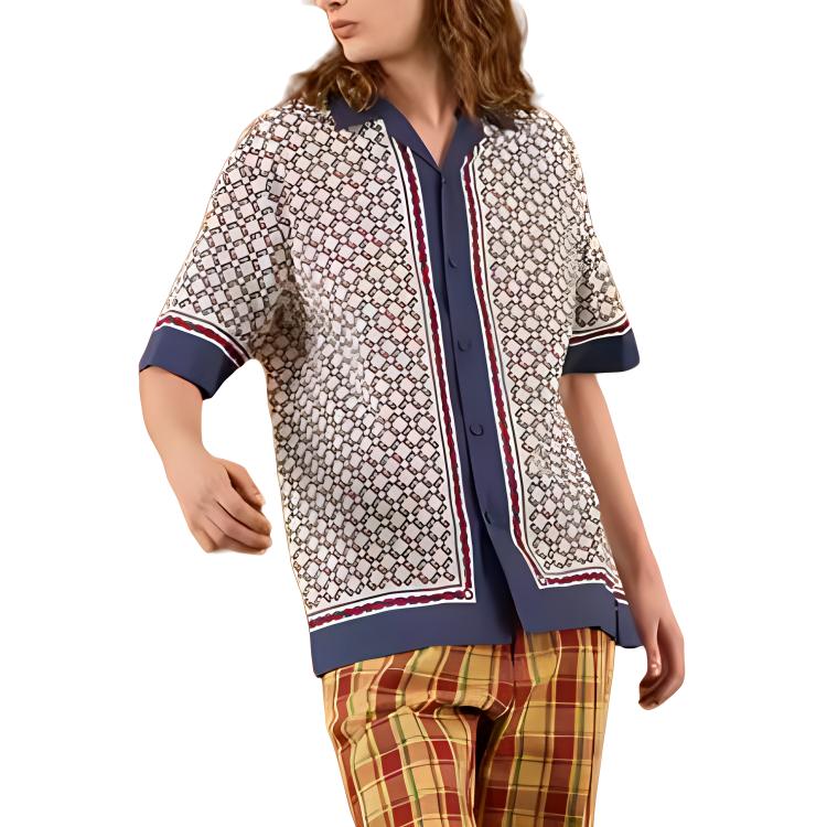 Gucci SS22 Shirt Men's Ivory White 690464-ZAIZX-9093