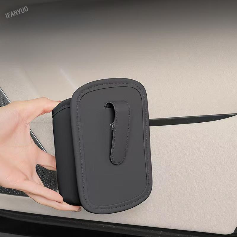 Car Cup Holder Leather Back Seat Organizer Car Cup Holder Multifunction Storage Auto Back Seat Tray for Drinks Accessories