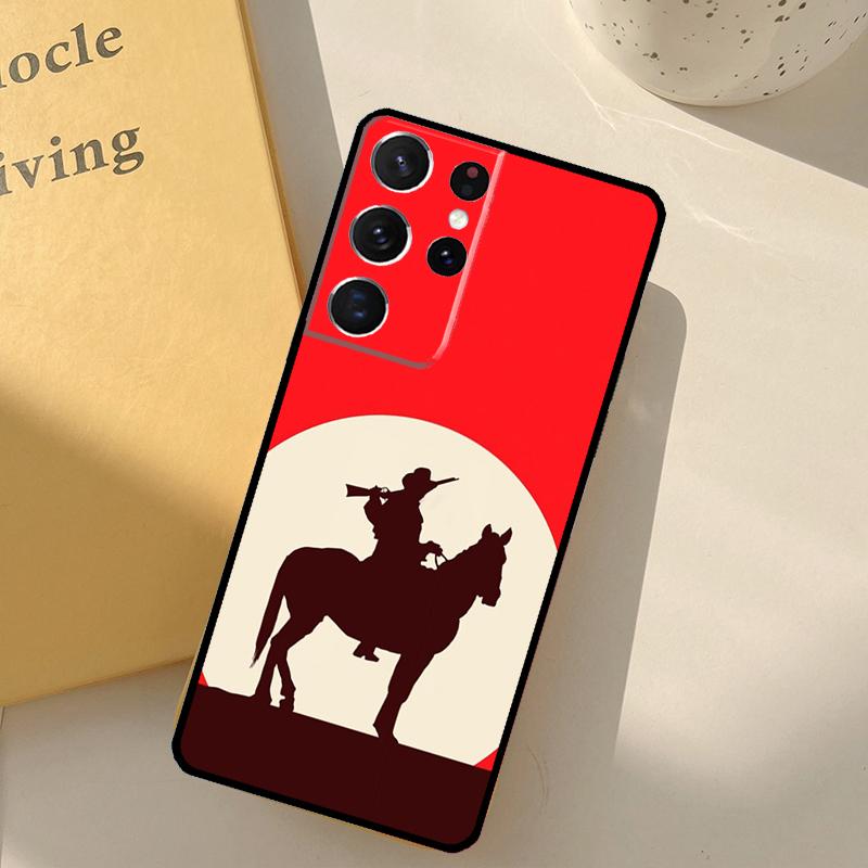 Red Dead Redemption 2 Phone Case For Samsung Galaxy S25 S20 S21 S22 S23 S24 Ultra S9 S10 Plus S25 FE Cover Shell