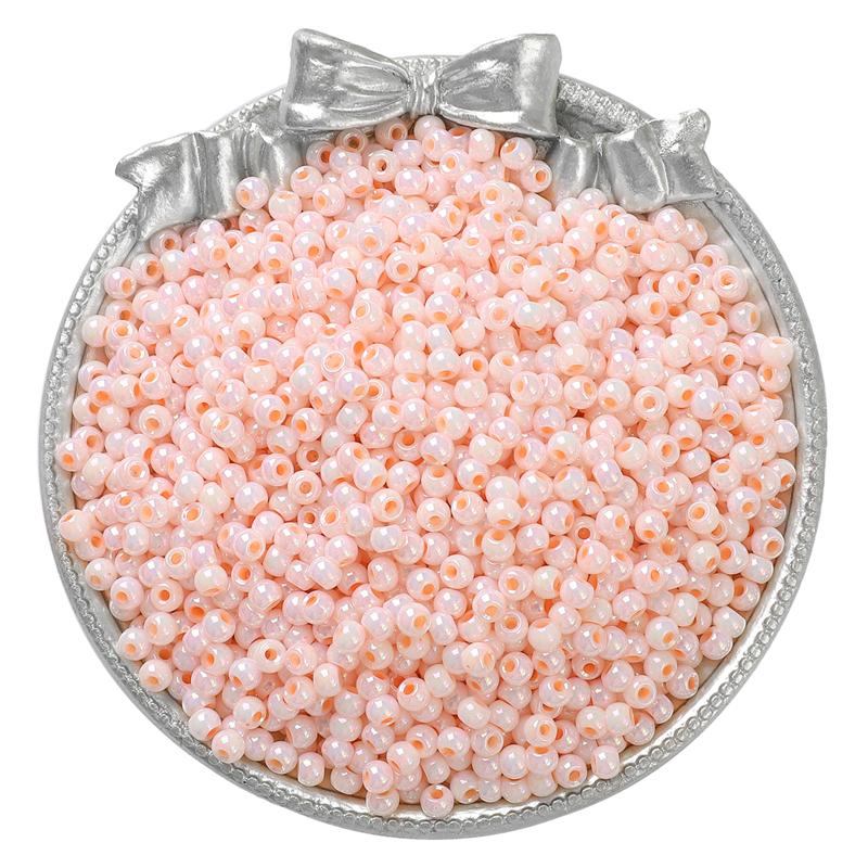 450G High Quality Glass Seed Beads Shiny Glazed Pearl Glass Beads For Earring Bracelet Necklace DIY Jewelry Craft Garment Accessoreis Making