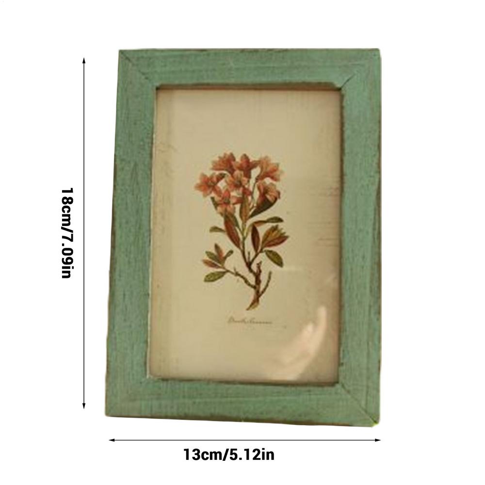 

Рамка для фото Декоративные деревянные рамки для фото Винтажные 3x5 дюймов Настольная и настенная фоторамка для свадьбы синий