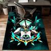 1PC Ayato Genshin Carpet Floor mat, Anti-slip mat Chair rug For livingroom,Bedroom, doormat home decor Gift Christmas Gifts