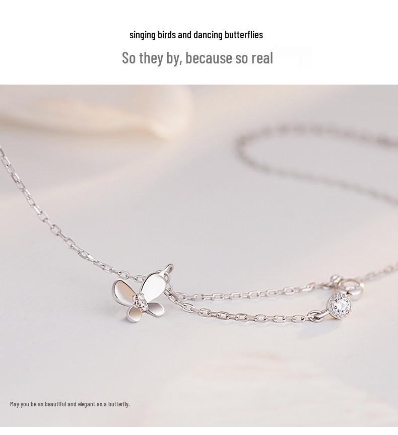 Japanese Korean Fashion Women's Anklet - High-End Simple Forest Style Cute Leg Chain
