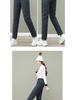 Autumn/Winter Women's Windproof Lambswool-Lined Cotton Pants - Warm, Velvet, Thickened Casual Sportswear