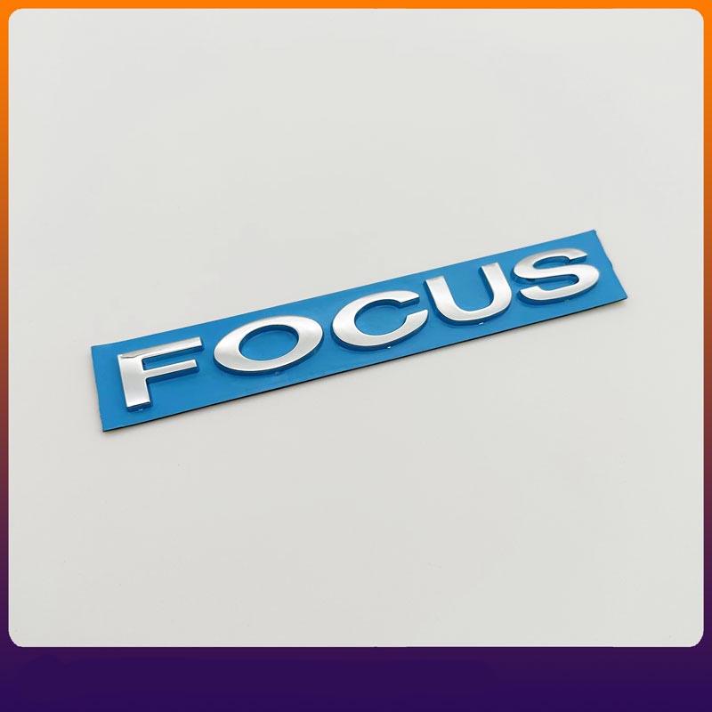 GFYB1 Car Styling Letter Emblem ABS Sticker Rear Bumper Trunk Badge Decals For Ford Focus MK1 MK2 MK3 MK4 Accessories