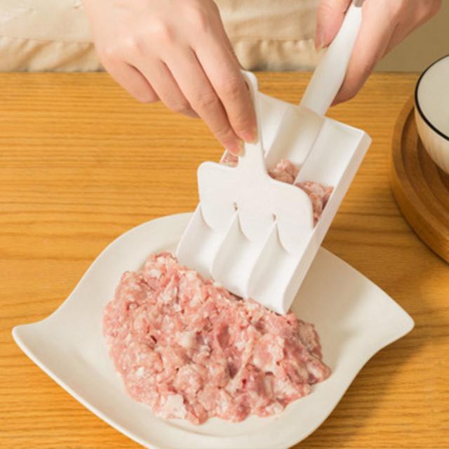 

Креативный пластиковый набор для приготовления фрикаделек, жареная рыба, говядина, шарики для приготовления мяса, форма, ложка, инструменты для мяса, кухонные гаджеты, аксессуары для приготовления пищи