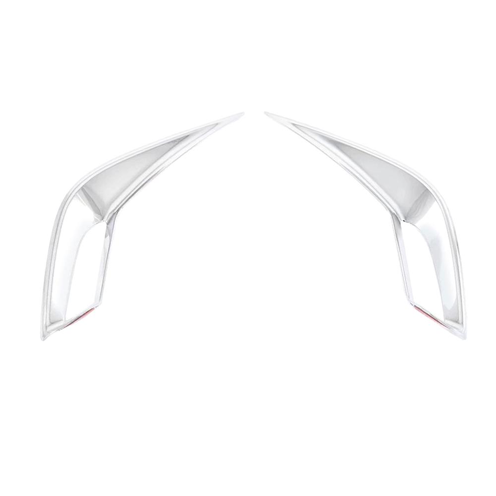 

Carbon Fiber/Chrome 2PCS Rear Fog Lamp Light Cover Trim For Toyota Corolla Cross 2026 2026