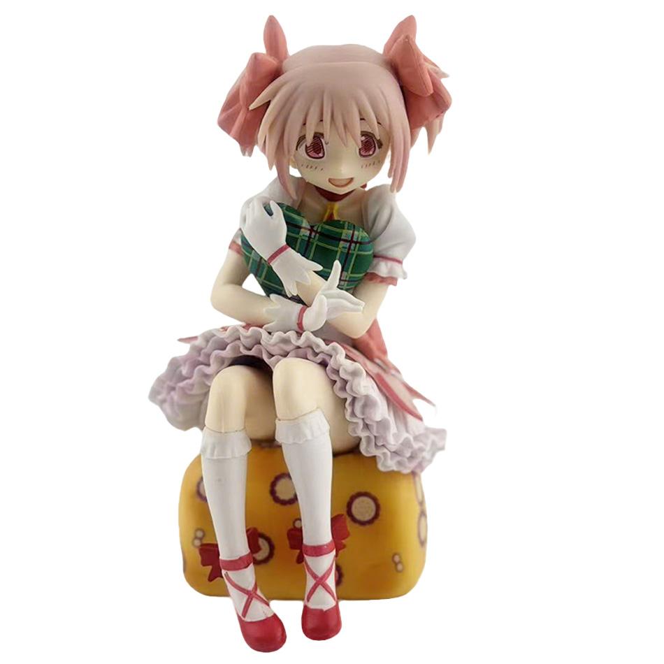 In Stock Magical Girl Madoka Anime Movie Merch Cute Noodle Stopper Collectible Series Figure Desktop Decoration Holiday Poseable Articulated Scale