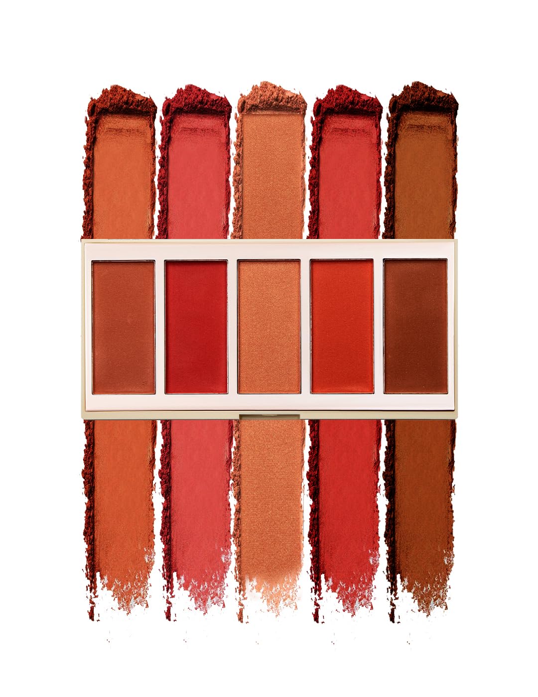 

Justgold Master Blush Palette Highly Pigmented With 5 Shades Easy to Blend, Long Lasting, Non Oily and Non Sticky Formula