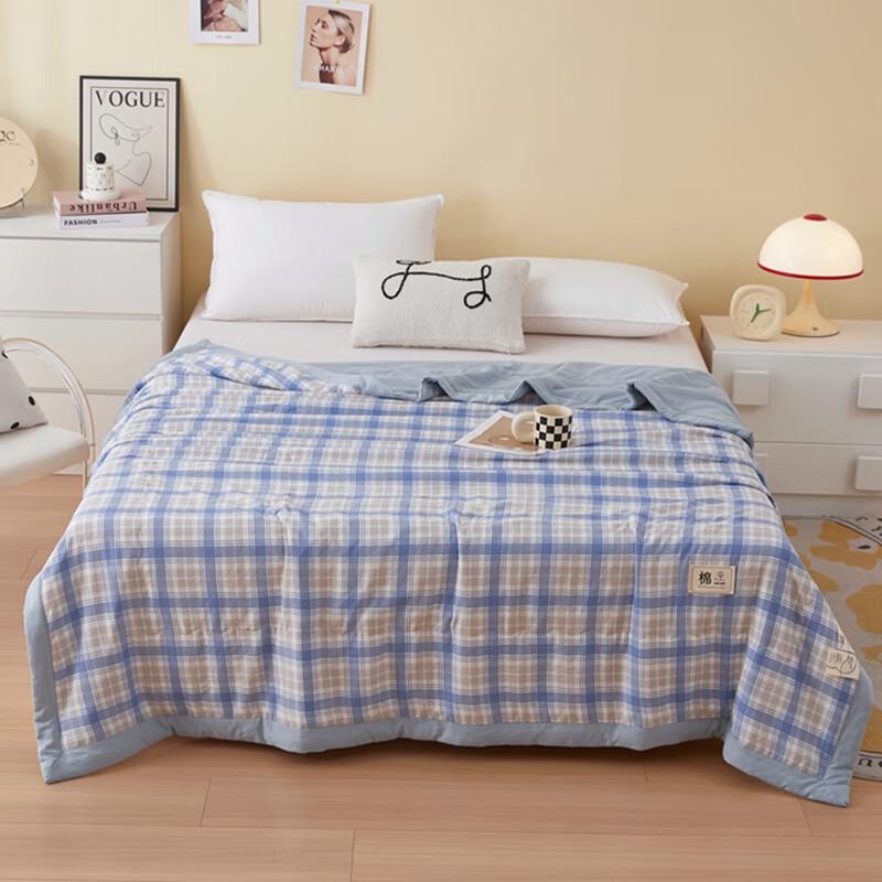 Washed Xinjiang Cotton Summer Quilt (Muji Style)