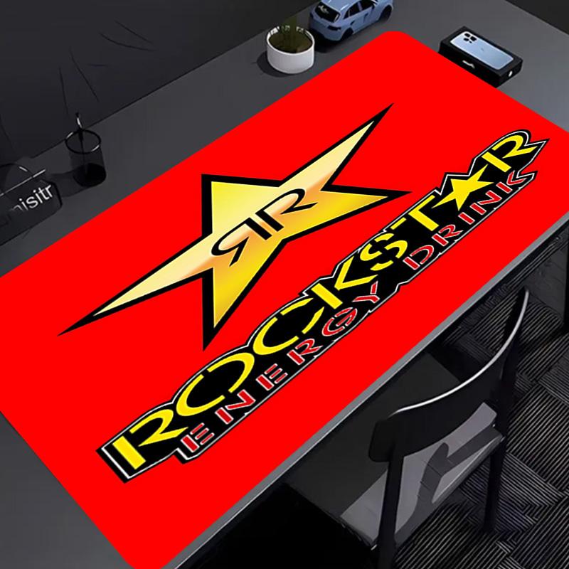 Rockstar Energy Mouse Pad - Non-Slip Rubber Base, Smooth Surface for Work,Gaming,Office,And Home Use, Desk Mouse Pad