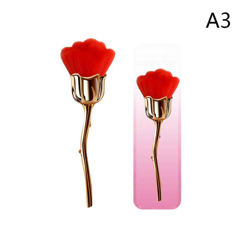 Nail Art Brush Remove Nail Dust Brush Acrylic Uv Gel Polish Powder Cleaning Tool Beauty Makeup Brushes Manicure Accessories1 Pcs