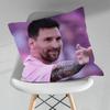 Funda de Almohada Decorativa Cool de Fútbol MMessis Funda de Cojín para Sofá de Sala de Estar Para Decoración del Hogar Dormitorio Protector