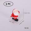 Christmas Wooden Elf Fairy Door Kit Tiny with Christmas Decoration Accessories for Mini House Furniture Christmas Decoration