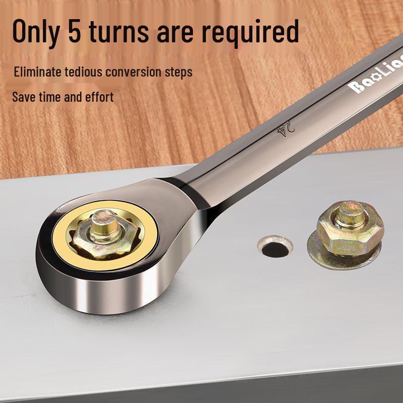 Compact Multifunctional Torx Ratchet Wrench Set