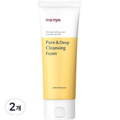Manyo Factory Pure & Deep Cleansing Foam, 200ml, 2 Pieces