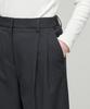 MUSINSA STANDARD WOMAN Women'S Wide Bermuda Half Slacks [Gray]