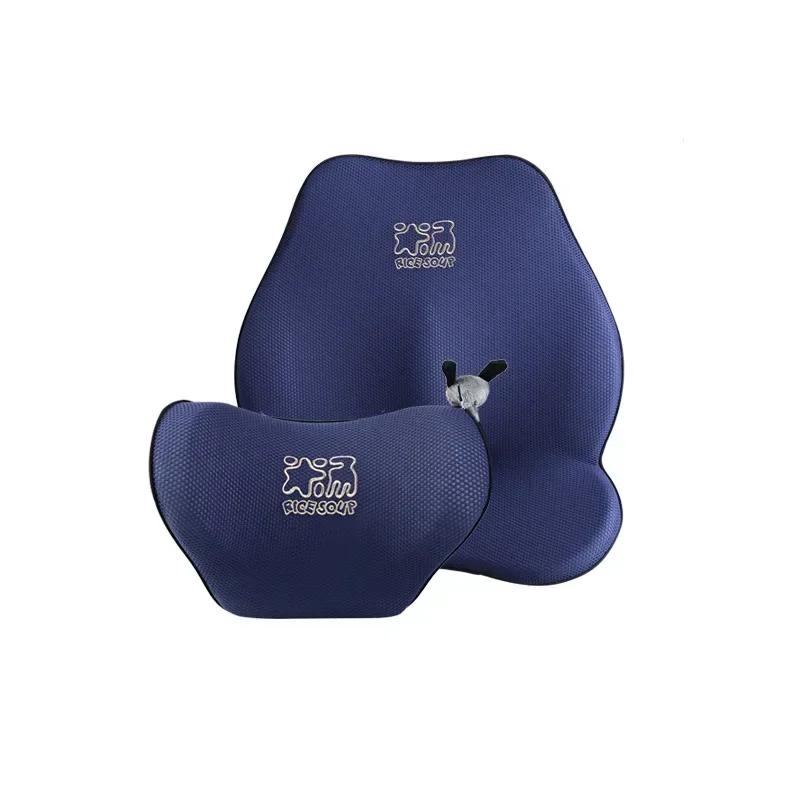 Qualità Poggiatesta Auto Supporto Collo Sedile Traspirante Protezione Cuscino Lombare Auto Memory Cotone Protettore Cuscino Cuscino Collo Auto