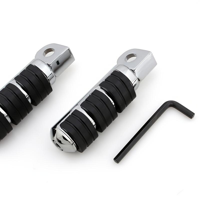 Front Foot Pegs For Kawasaki VN 800 Classic Custom 1500 Suzuki Marauder 1600
